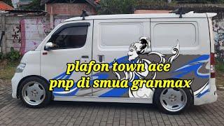 pasang plafon toyota town ace di granmax blind van.