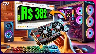 URGENTE PLACA DE VIDEO e RYZEN QUE RODA TUDO MUITO BARATO E MUITO MAIS na PROMO DO ALIEXPRESS