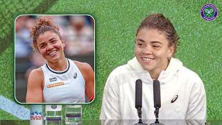 Wimbledons new crowd favourite?  Jasmine Paolini  Third round Press Conference  Wimbledon 2024