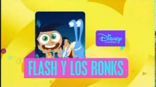 Disney channel LA Bumpers. Flash y los ronksRolling with the Ronks
