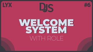 Welcome Webhooks & Member Role  Discord.JS V13 Series  #6