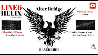 Line6 Helix Alter Bridge  Blackbird Guitar Patch Shuriken No Talking