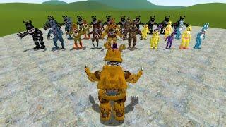 I BECAME FNAF ANIMATRONICS Garrys Mod Sandbox