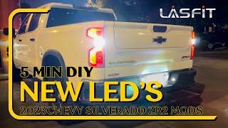 2023 Chevy Silverado ZR2 Mods -- NEW LEDs 5 Min DIY from LASFIT