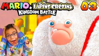 Le Boss Donkey Kong Lapin Crétin est trop fort   - MARIO + LAPINS CRÉTINS KINGDOM BATTLE #3