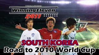 PS2 PES 2011 Korea All Goals in World Cup 2010