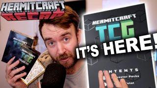 We actually bought the Hermitcraft Cardgame box TCG Unboxing w. Pixlriffs