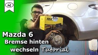 Mazda 6 GG Bremsen Hinten Wechseln  change brakes   VitjaWolf  Tutorial  HD 