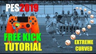 PES2019 Tutorial - Extreme Curved Free Kick