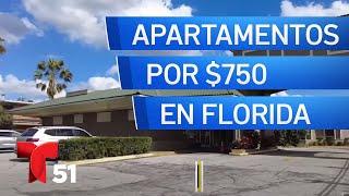 Apartamentos por $750 convierten hotel de Florida en viviendas asequibles