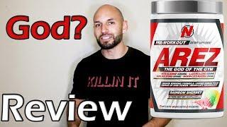 AREZ God Of The Gym  Ntel Nutra Pre Workout Supplement Review