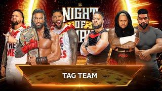 The OLD BLOODLINE vs. The NEW BLOODLINE  3v3 Tag Team Elimination Match  WWE 2K24