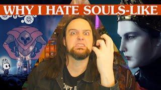 What I Hate About Souls-Like Games Elden Ring Hollow Knight Bloodborne Dark Souls Etc.