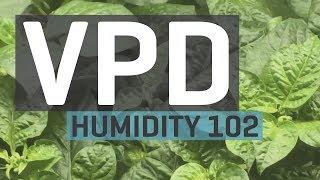 Humidity 102 Vapor Pressure Deficit — VPD Chart