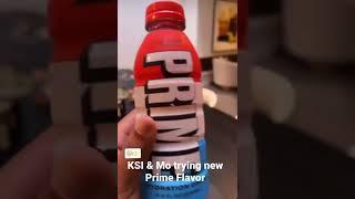 KSI & Mo trying the new Prime flavor 