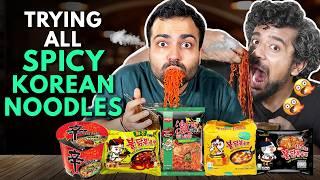 Trying All Spicy Korean Noodles  The Urban Guide