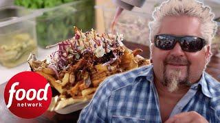 Guy Goes Crazy For The Cowboy Sundae  Diners Drive-Ins & Dives