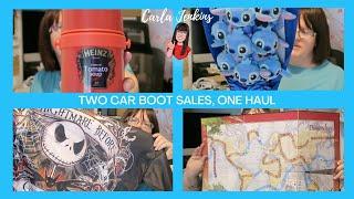 TWO CAR BOOT SALES ONE HAUL VIDEO  CARLA JENKINS  UK EBAY RESELLER