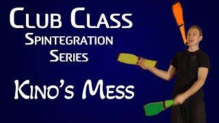 Learn Kinos Mess - Club Class Spintegration Juggling Tutorial