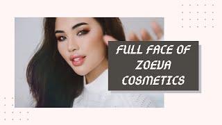 Full Face of Zoeva Cosmetics