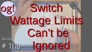 Switch Wattage Linits Cant Be Ignored #1110