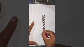 Hair Drawing Shorts - Typing Art Idea #viral #shorts #youtubeshorts