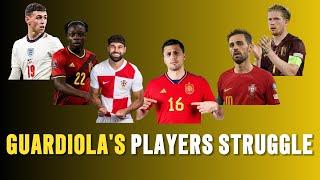 Why Are Guardiolas Players Struggling in Euro 2024?