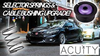 ACUITY INSTRUMENTS HAUL PT 2 Selector Springs and Cable Bushing Upgrades