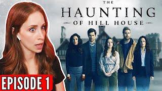 First Time Watching THE HAUNTING OF HILLHOUSE EPISODE 1 Reaction... I WAS NOT READY FOR THIS