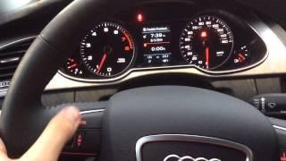 2014 Audi A4 Driver Display
