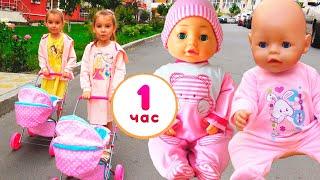 Baby Born dolls and funny stories compilation for kids   Magic Twins