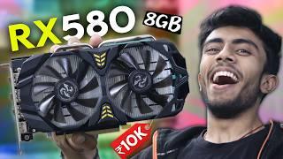 Cheapest 8GB Graphic Card For Extreme Gaming  AMD RX 580 PERFECT GPU ️ Normal PC into Gaming PC