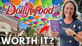 DOLLYWOOD Flower & Food Festival 2024 GUIDE  Is The TASTING PASS Worth It?
