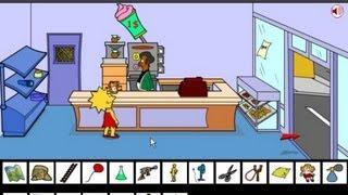 Lisa Simpson Saw Game - Walkthrough