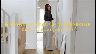 MIDSIZE CAPSULE WARDROBE  SPRING ESSENTIALS  CURVY GIRL  SIZE 1214 2024