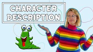 Character Description For Kids  Learning From Home