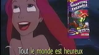 Opening to Cendrillon 1995 VHS French Canadian Copy