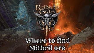 Baldurs gate 3 - Mithril ore For the Adamantine forge