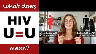 what does U=U mean?  hiv undetectable=untransmittable science-based