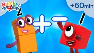 Aprende la SUMA y la RESTA  Episodios Completos  Numberblocks en Español