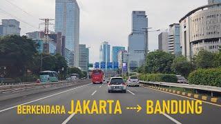 JAKARTA ⇢ BANDUNG lewat JALAN TOL   ‼️