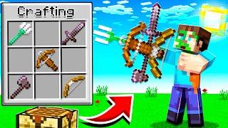 COMBINING EVERY WEAPON IN MINECRAFT insane