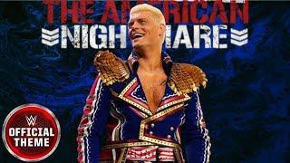 This will be Cody Rhodes new theme if Def Rebel made it