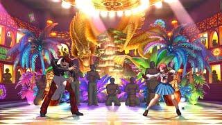 Classic Iori yagami vs Athena Asamiya Level 5-Hardest AI THE KING OF FIGHTER XIII