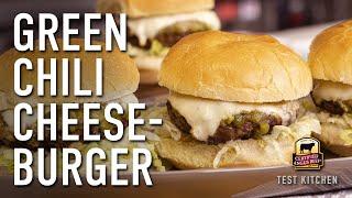 Green Chili Grilled Cheeseburger Recipe