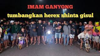 laga 400m spesial artis tik tok shinta gisul  imam ganyong ft wgy racing  vs 61ubay ft jibs garage