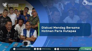 Diskusi Mendag bersama Hotman Paris Hutapea