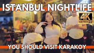 NIGHTLIFE IN ISTANBUL TURKEY ON WEEKEND 25 MAY 2024