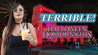 Halloween Horror Nights 33 drinks  Universal Orlando 2024