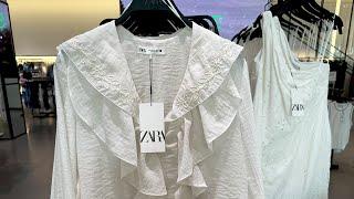 ZARA NEW WHITES  LACE & CROCHET SUMMER 2024 COLLECTION